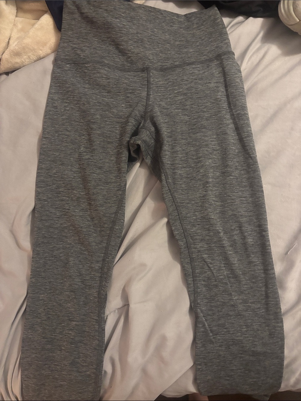 lululemon align 23” size 4 heathered graphite grey